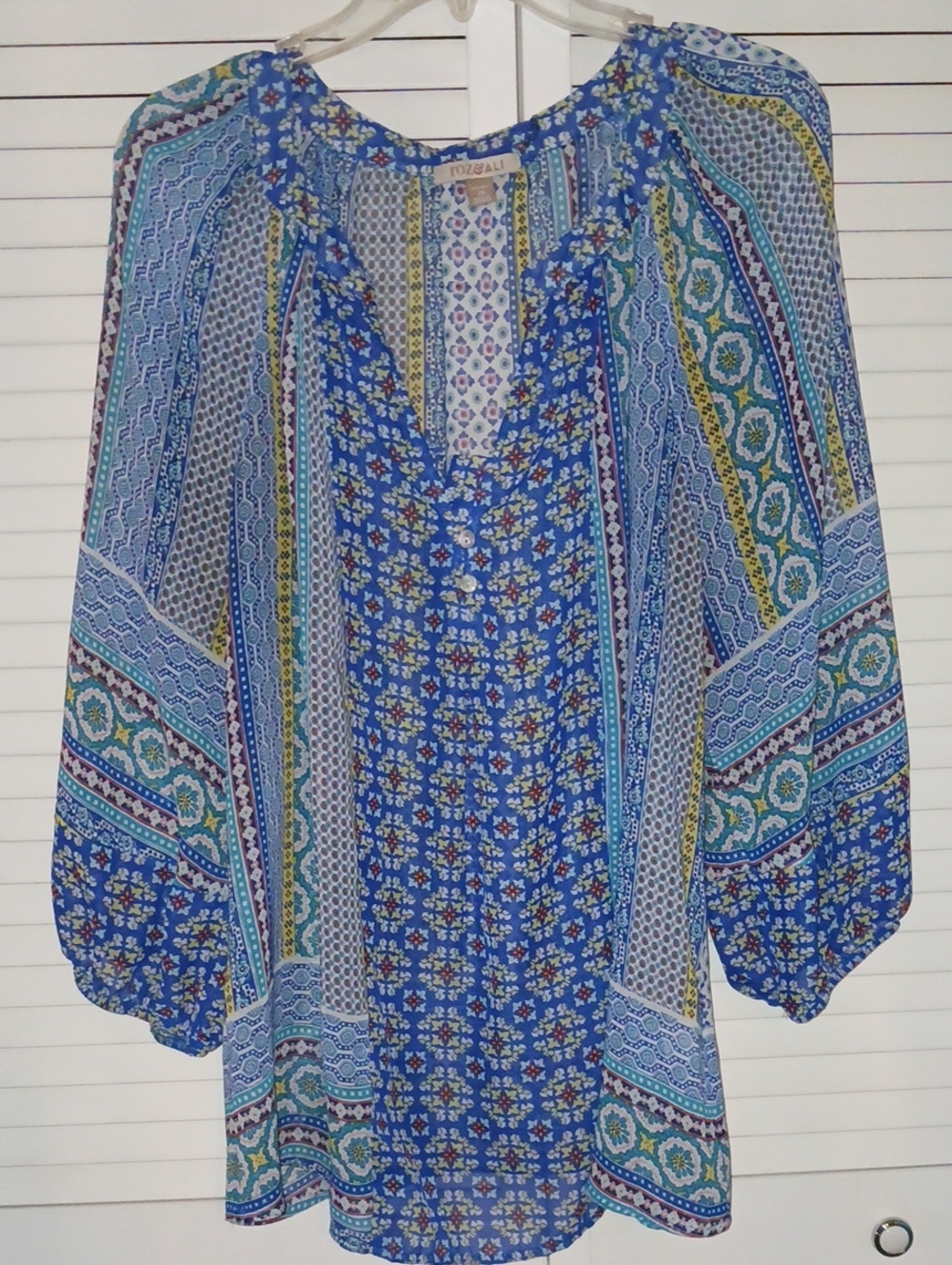 Colorful Boho Blouse